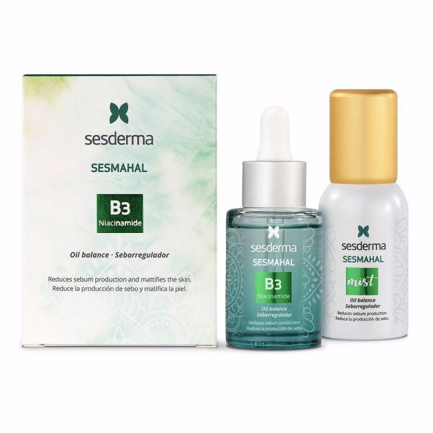 SESMAHAL B3 niacinamide seborregulador 30 ml + mist 30 ml