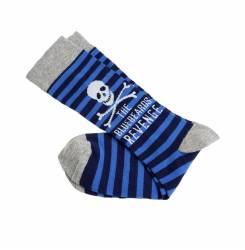 ACCESSORIES skull and crossbones socks 1 pair