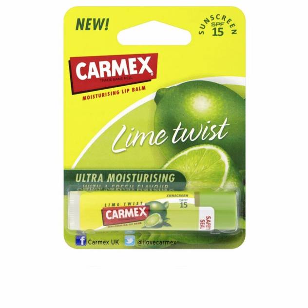 CARMEX LIME TWIST bálsamo labial stick SPF15 4,25 g