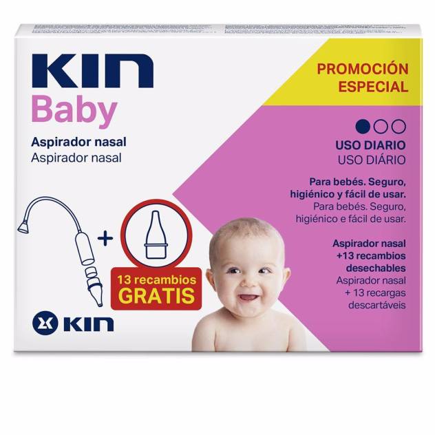 KIN BABY aspirador nasal + recambio 2 u