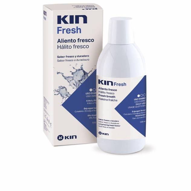 KIN FRESH aliento fresco enjuague bucal 500 ml