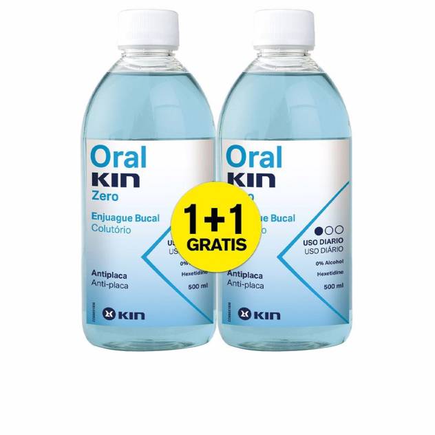 ORALKIN ZERO ENJUAGUE BUCAL lote 2 pz