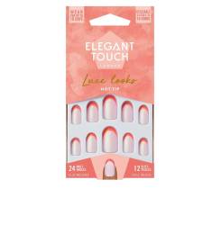 LUXE LOOKS nails with glue oval limited ed #hot tip
