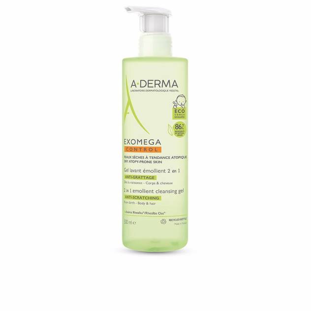 Gel de curatare si sampon pentru pielea uscata si atopica A-DERMA EXOMEGA CONTROL 500 ml Gel de curatare si sampon pentru pielea uscata si atopica A-DERMA EXOMEGA CONTROL 500 ml