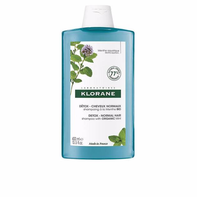 A LA MENTA BIO champú detox para cabello normal 400 ml