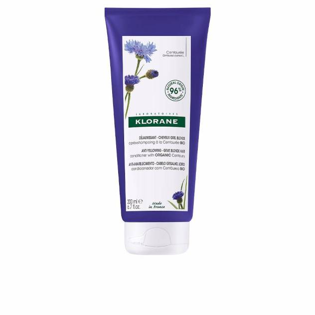 A LA CENTAUREA BIO acondicinador antiamarilleo cabello gris y rubio 150 ml