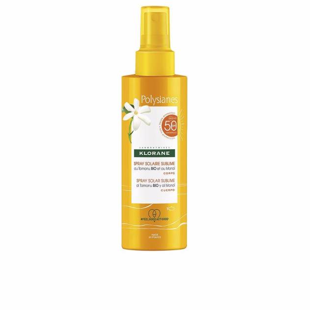 POLYSIANES MONOÏ Y TAMANU BIO spray solar corporal SPF50 200 ml