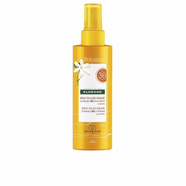 POLYSIANES MONOÏ Y TAMANU BIO spray solar corporal SPF30 200 ml