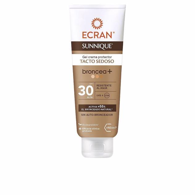 ECRAN SUNNIQUE broncea+ gel-crema SPF30 250 ml