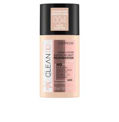 CLEAN ID high cover luminous matt foundation #004-light almond