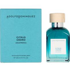 Apa de toaleta barbati ADOLFO DOMINGUEZ AGUA FRESCA CITRUS CEDRO 120 ml
