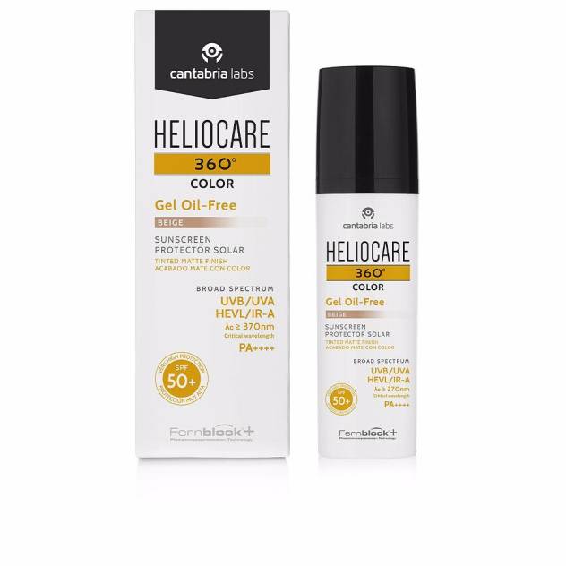 HELIOCARE 360° COLOR protector solar con color gel oil free SPF50+ #beige 50 ml