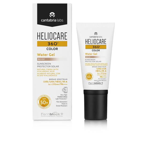 HELIOCARE 360° COLOR protector solar con color aqua gel SPF50+ #beige 50 ml