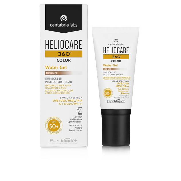 HELIOCARE 360° COLOR protector solar con color aqua gel SPF50+ #bronze 50 ml