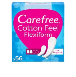 CAREFREE FLEXIFORM protector cotton sin perfume 56 u