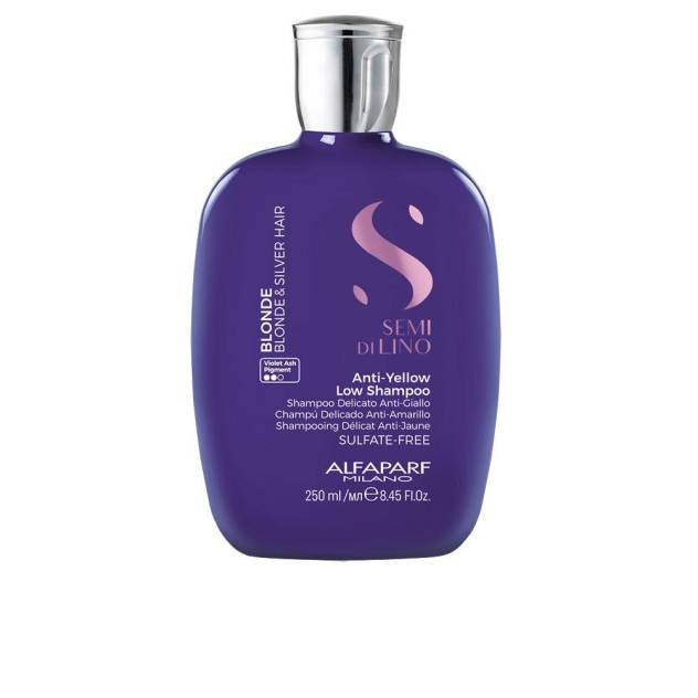 SEMI DI LINO blonde & silver low shampoo 250 ml