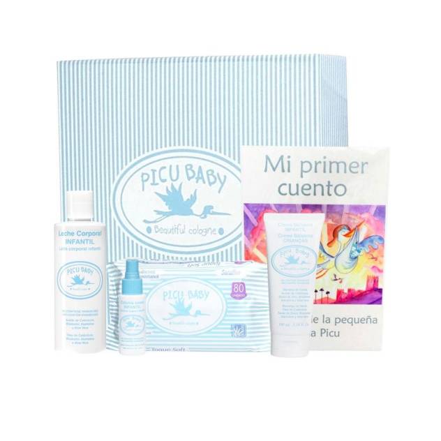 INFANTIL CAJA RAYAS AZUL NEW lote 5 pz