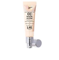 CC+ NUDE GLOW lightweight foundation + glow serum SPF40 #fair ivory