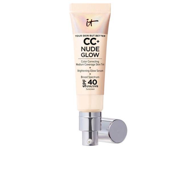 CC+ NUDE GLOW lightweight foundation + glow serum SPF40 #fair ivory