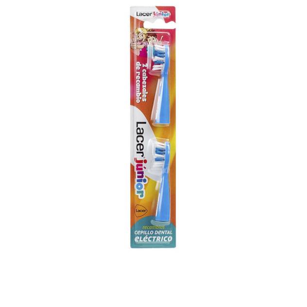 CEPILLO DENTAL ELÉCTRICO junior recambios #rosa 2 u