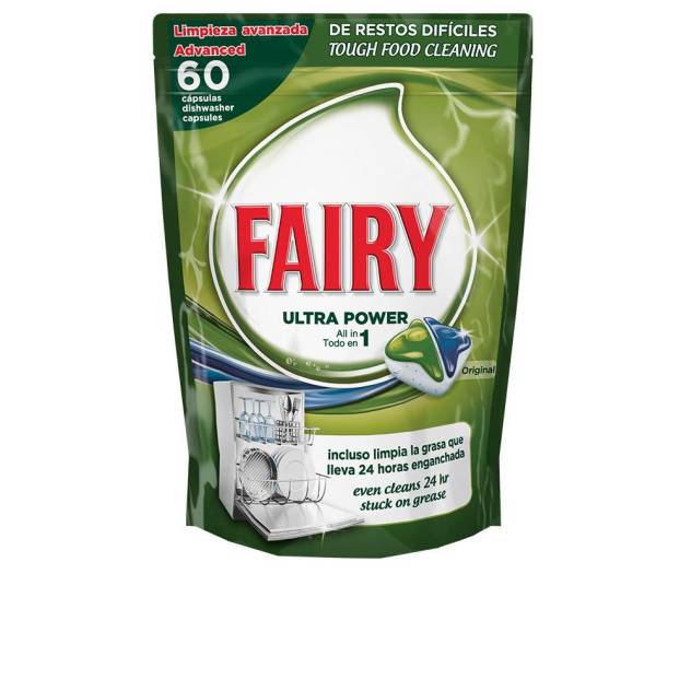 FAIRY UTRA PODER TODO EN 1 lavavajillas 60 cápsulas