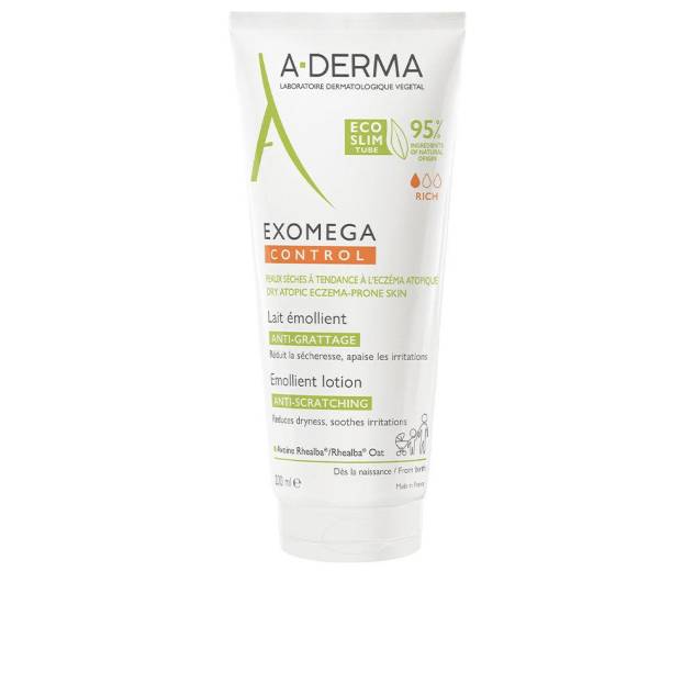 Lapte de corp emolient A-DERMA EXOMEGA CONTROL 200 ml