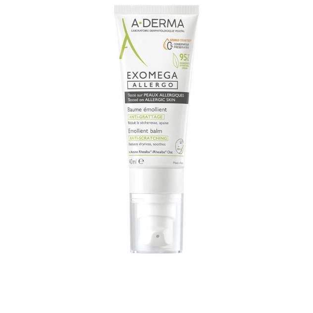 Balsam facial emolient A-DERMA EXOMEGA ALLERGO 40 ml