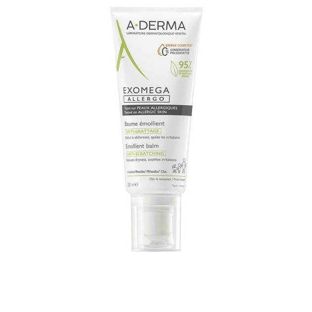 Balsam facial emolient A-DERMA EXOMEGA ALLERGO 200 ml