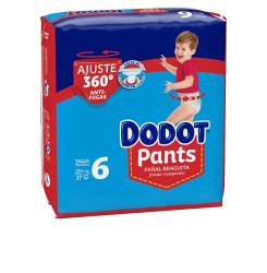 DODOT PANTS pañal-braguita talla 6 15- + kg 27 u