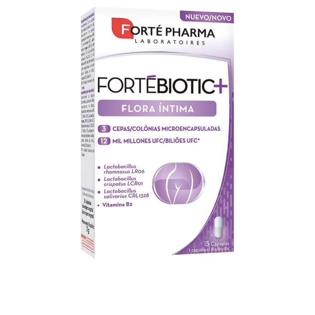 FORTEBIOTIC flora íntima 15 cápsulas