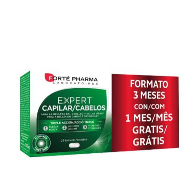 EXPERT capilar/cabellos comprimidos 84 u