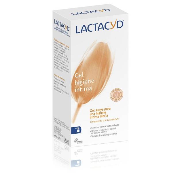LACTACYD SUAVE gel higiene íntima 400 ml