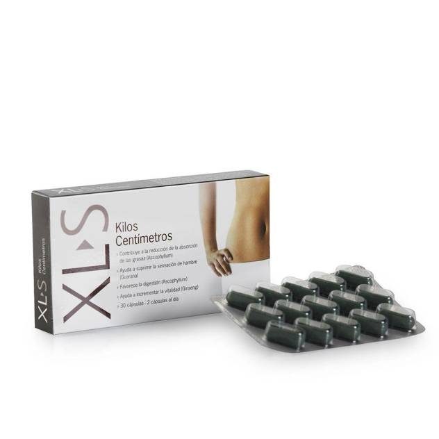 XLS MEDICAL KILOS CENTÍMETROS 30 cápsulas XLS MEDICAL KILOS CENTÍMETROS 30 cápsulas