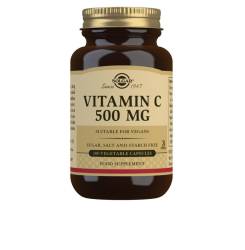 VITAMINA C 500 mg cápsulas vegetales 100 u