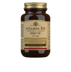 VITAMINA D3 1000 IU 25 µg comprimidos masticables 100 u