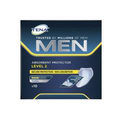 TENA MEN LEVEL 2 protector 100% absorbente 10 u