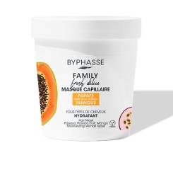 Masca de par hranitoare cu extract de papaya si mango BYPHASSE FAMILY FRESH DELICE 250 ml