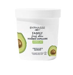 Masca pentru parul uscat cu extract de avocado BYPHASSE FAMILY FRESH DELICE 250 ml