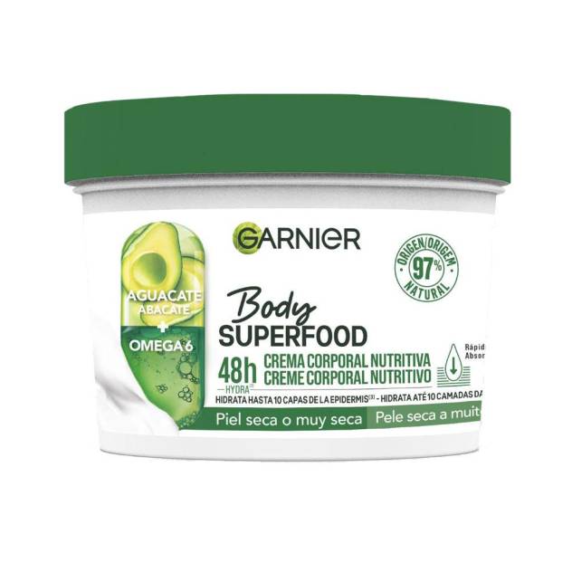 BODY SUPERFOOD crema corporal nutritiva 380 ml