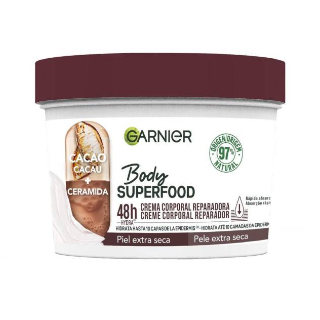 BODY SUPERFOOD crema corporal reparadora 380 ml