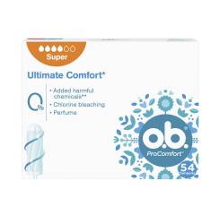 O.B. PROCOMFORT SUPER tampón 54 u