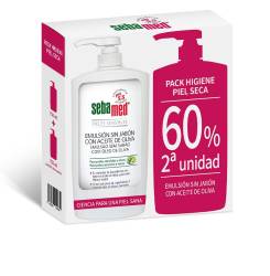 EMULSIÓN SIN JABÓN gel de baño con aceite de oliva duo 2 x 750 ml