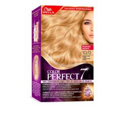 WELLA COLOR PERFECT 7 100% cobertura de canas #10/0-rubio ultra claro 6 u