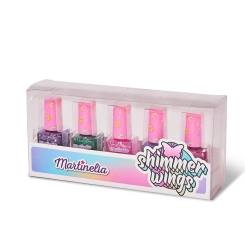 SHIMMER WINGS NAIL POLISH lote 5 pz
