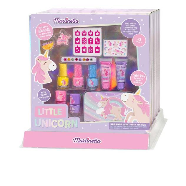 LITTLE UNICORN BEAUTY TIN lote 14 pz