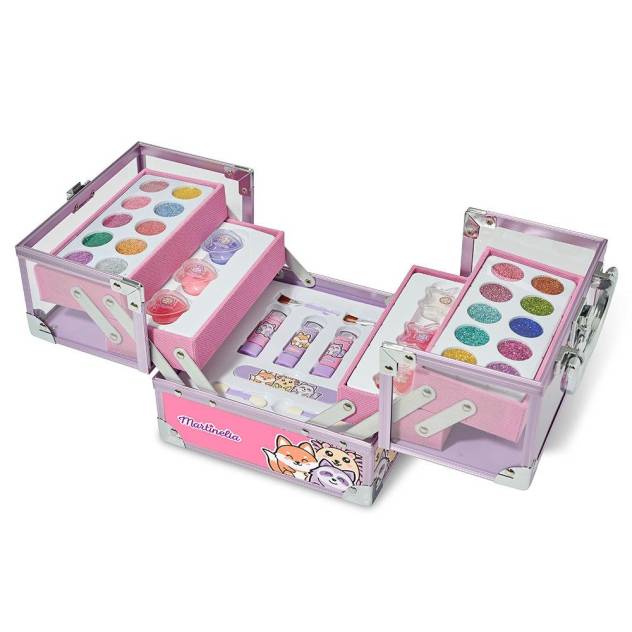 MY BEST FRIENDS BIG MAKEUP CASE lote 37 pz