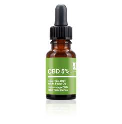CBD 5% clear skin youth facial oil 15 ml