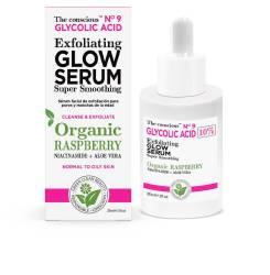 GLYCOLIC ACID exfoliating glow serum organic raspberry 30 ml