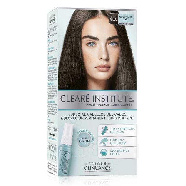 COLOUR CLINUANCE cabellos delicados #4.01-chocolate frio 1 u