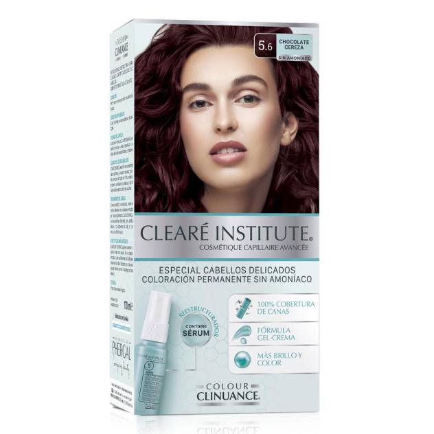 COLOUR CLINUANCE cabellos delicados #5.6-chocolate cereza 1 u